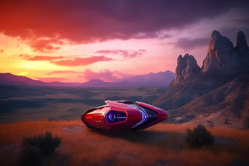 adrianrohnfelder_A_spaceship_is_landing_in_a_badlands_landscape_2b37270b-f932-40d2-aa4d-688f3dbc3a21.jpg