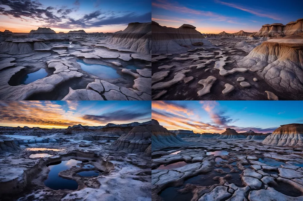 v51_adrianrohnfelder_Landscape_Bisti_Wilderness_badlands_during_twi_848a87ae-120d-4431-b695-4b405f5747b3.webp