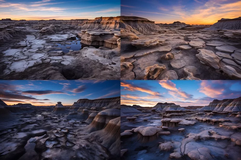 v51raw_adrianrohnfelder_Landscape_Bisti_Wilderness_badlands_during_twi_52ebc3dd-18f5-46fa-b480-8b59ecf45099.webp