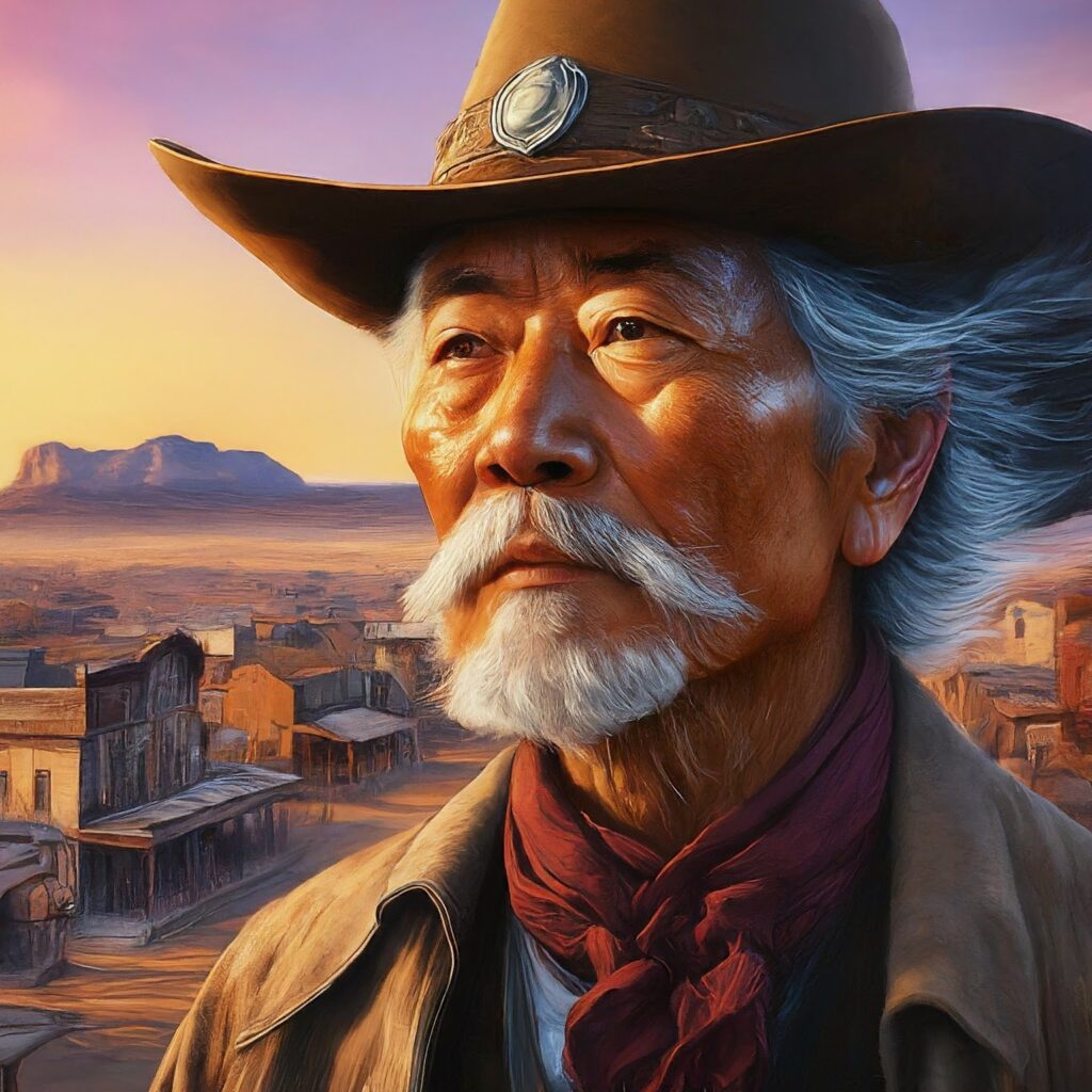 Cowboy mit Google Gemini generiert