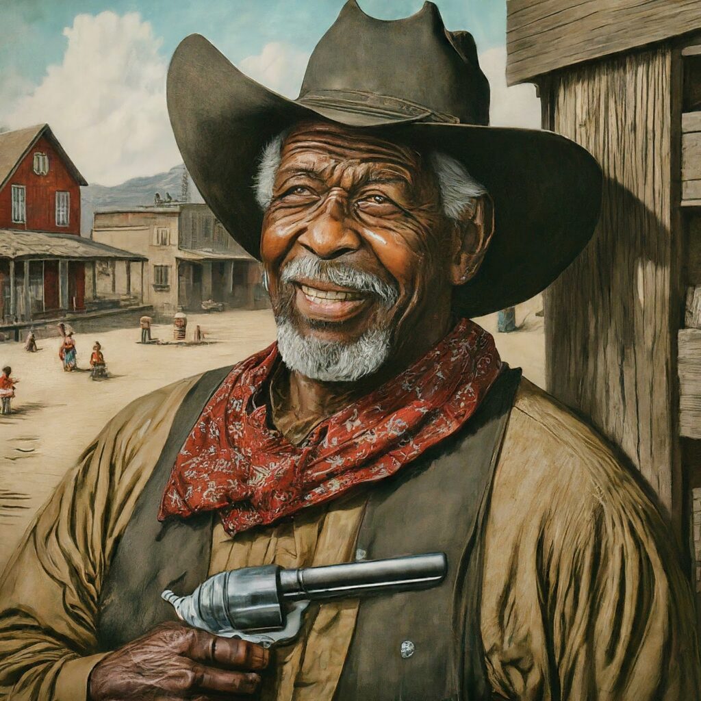 Cowboy mit Google Gemini generiert