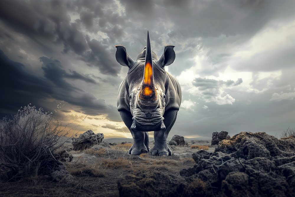 Midjourney Nashorn