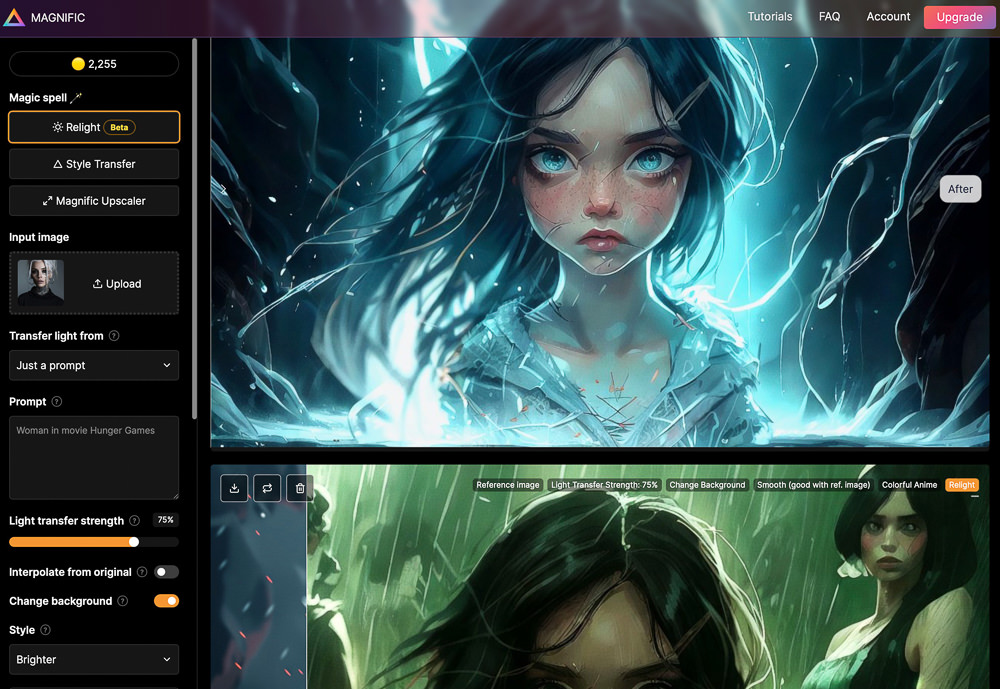 Screenshot Magnific