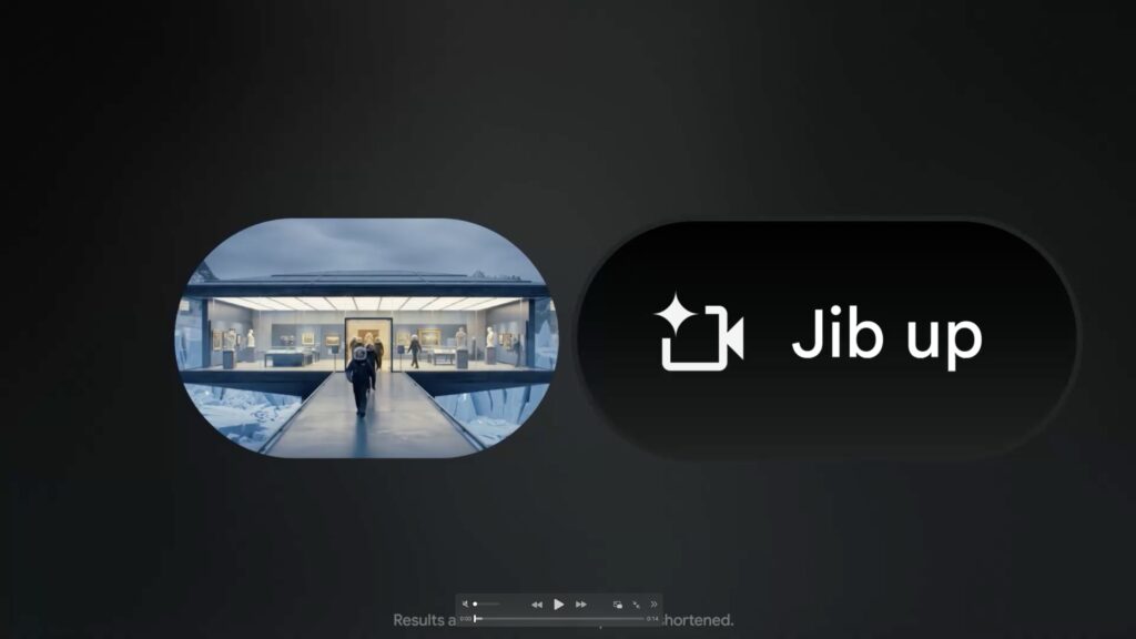 Kamerabewegungen mit Google Flow