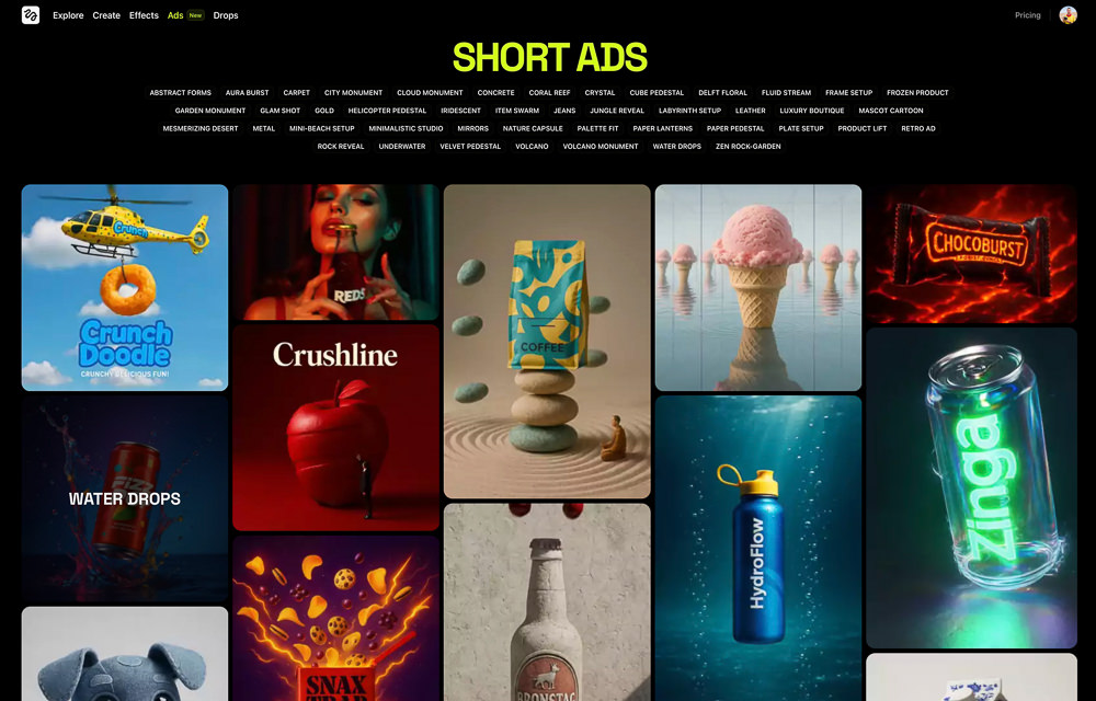 Higgsfield Ads