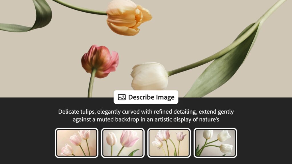 Adobe Firefly Boards: Describe Image