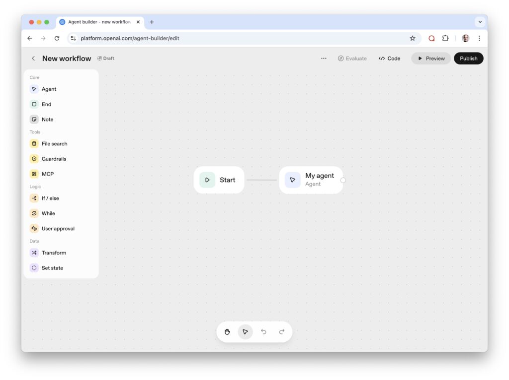 OpenAI Agent Builder